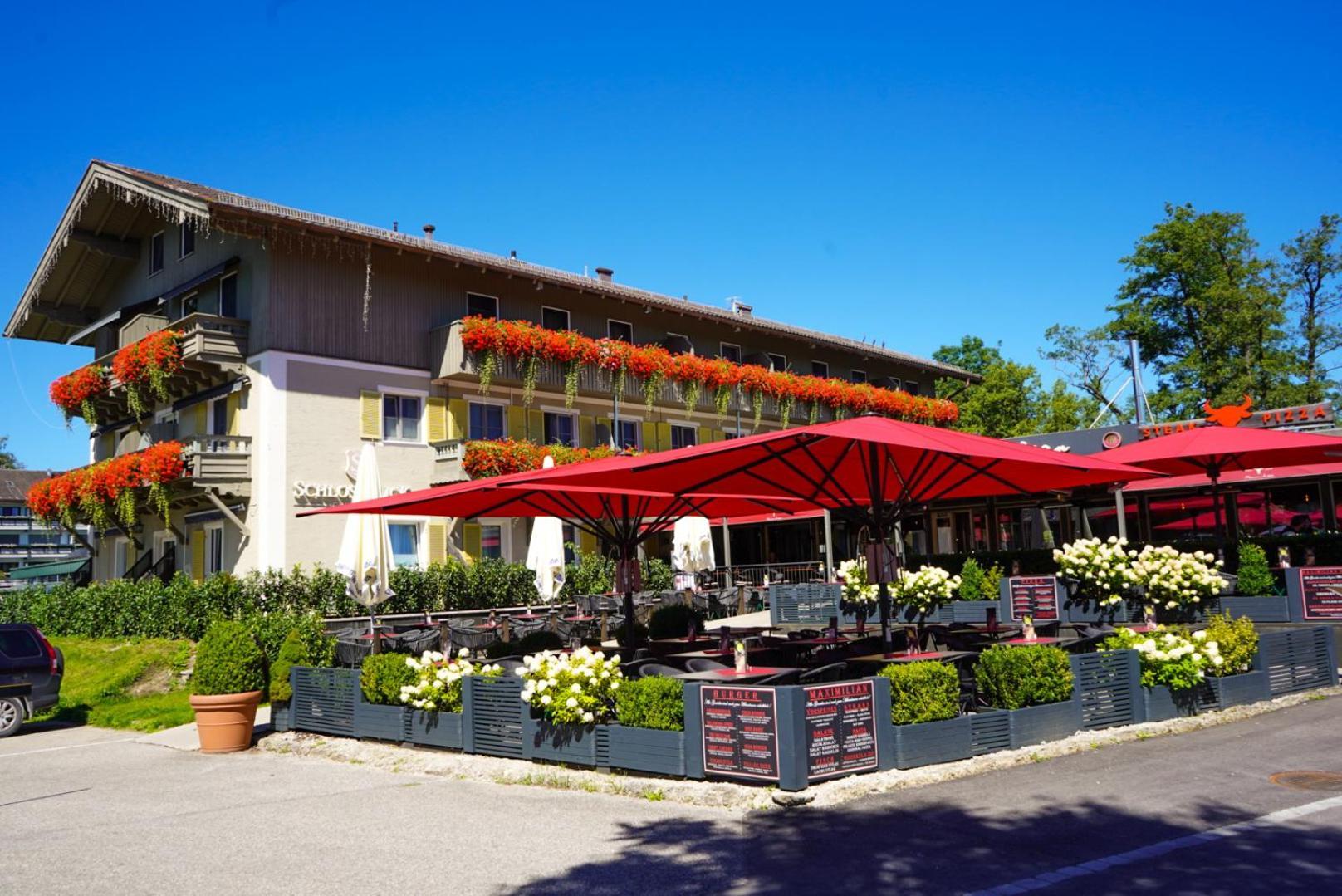 Hotel Schlossblick Chiemsee Prien Exterior foto
